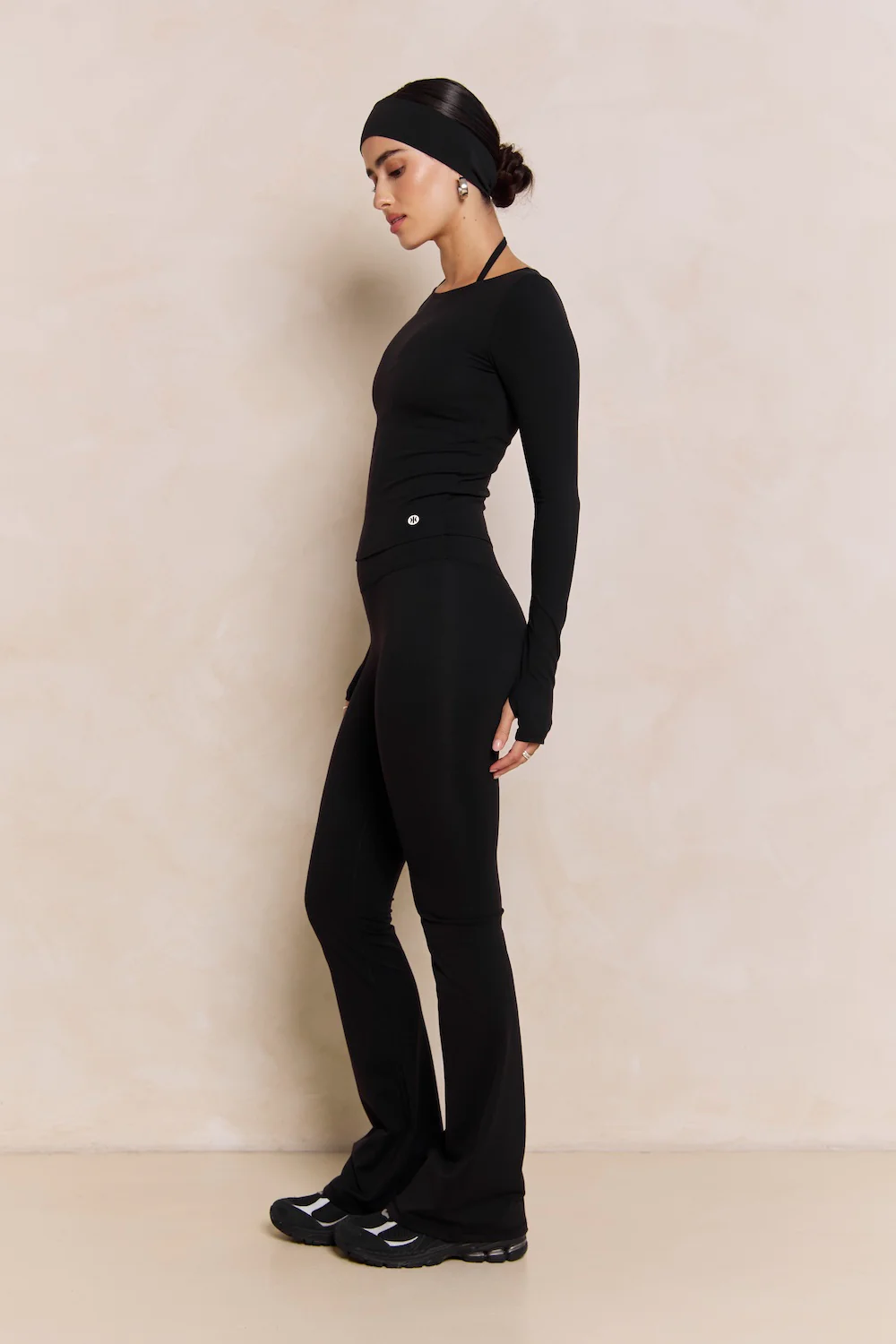 Astoria Airvíve Boat Neck Long Sleeve - Black - Image 4