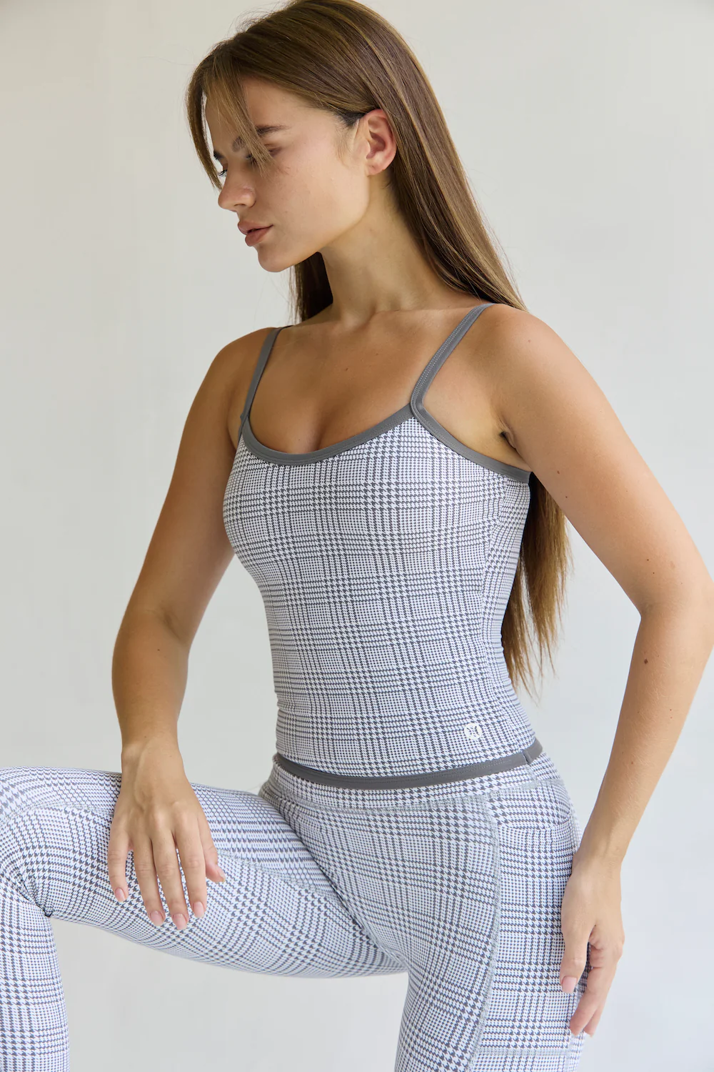 Astoria Airvíve Frame Sport Tank - Grey Plaid - Image 6