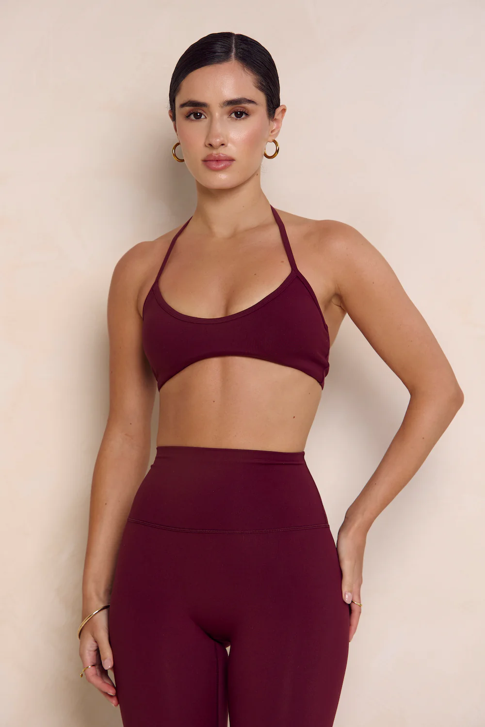 Astoria Airvíve Full Length Legging - Burgundy - Image 5