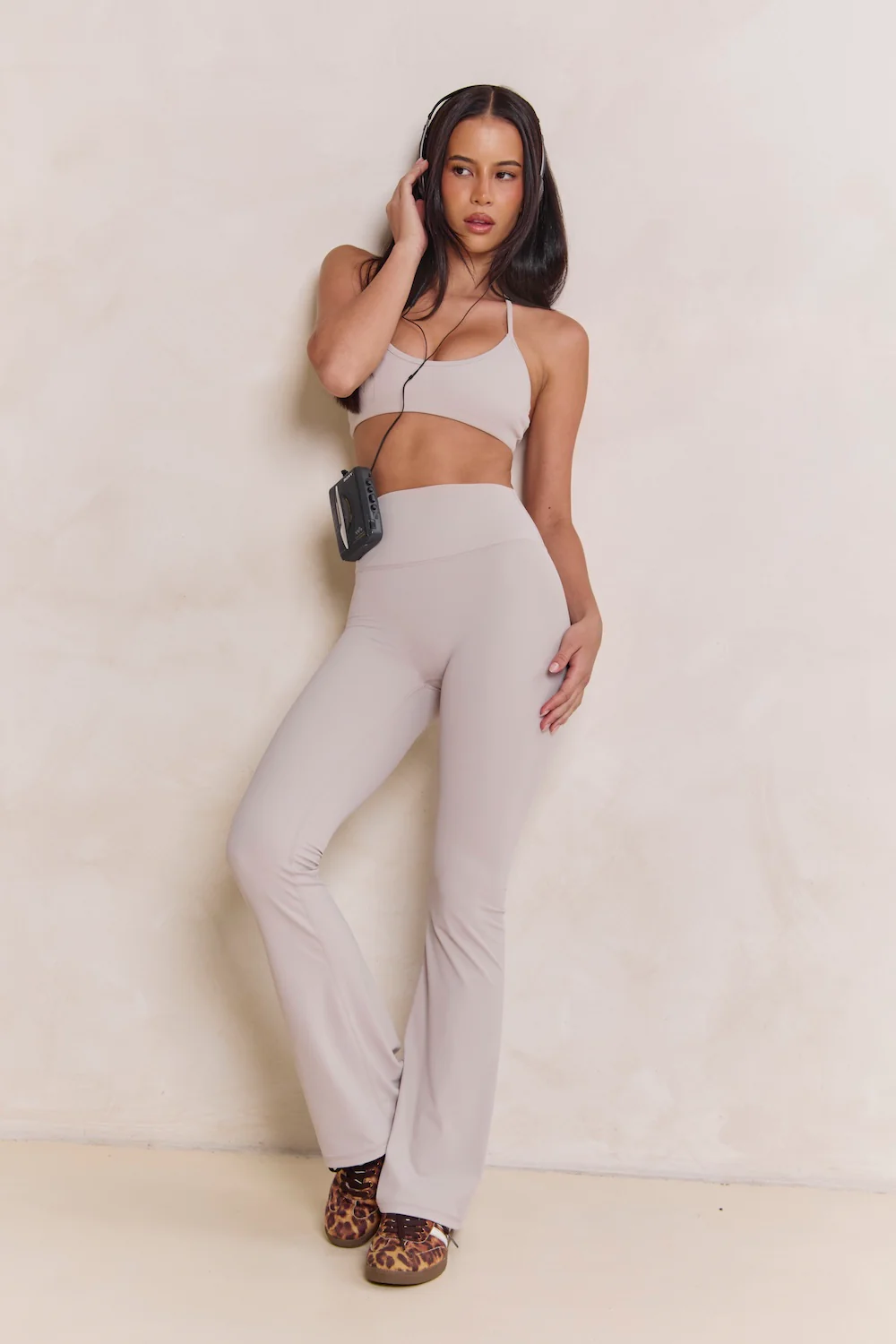Astoria Airvíve Halter Sports Bra - Ash Grey - Image 6