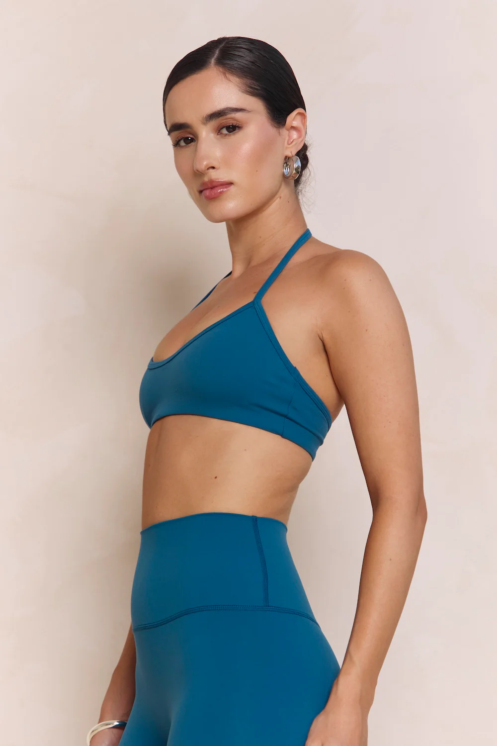 Astoria Airvíve Halter Sports Bra - Teal - Image 3