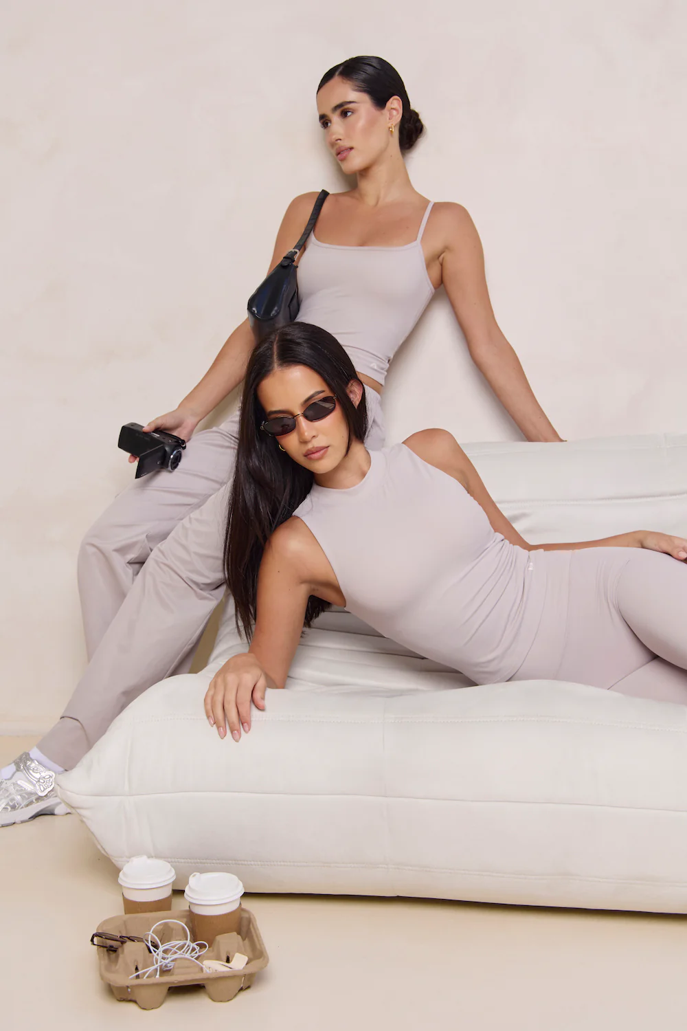 Astoria Airvíve Mockneck Tank - Ash Grey - Image 6