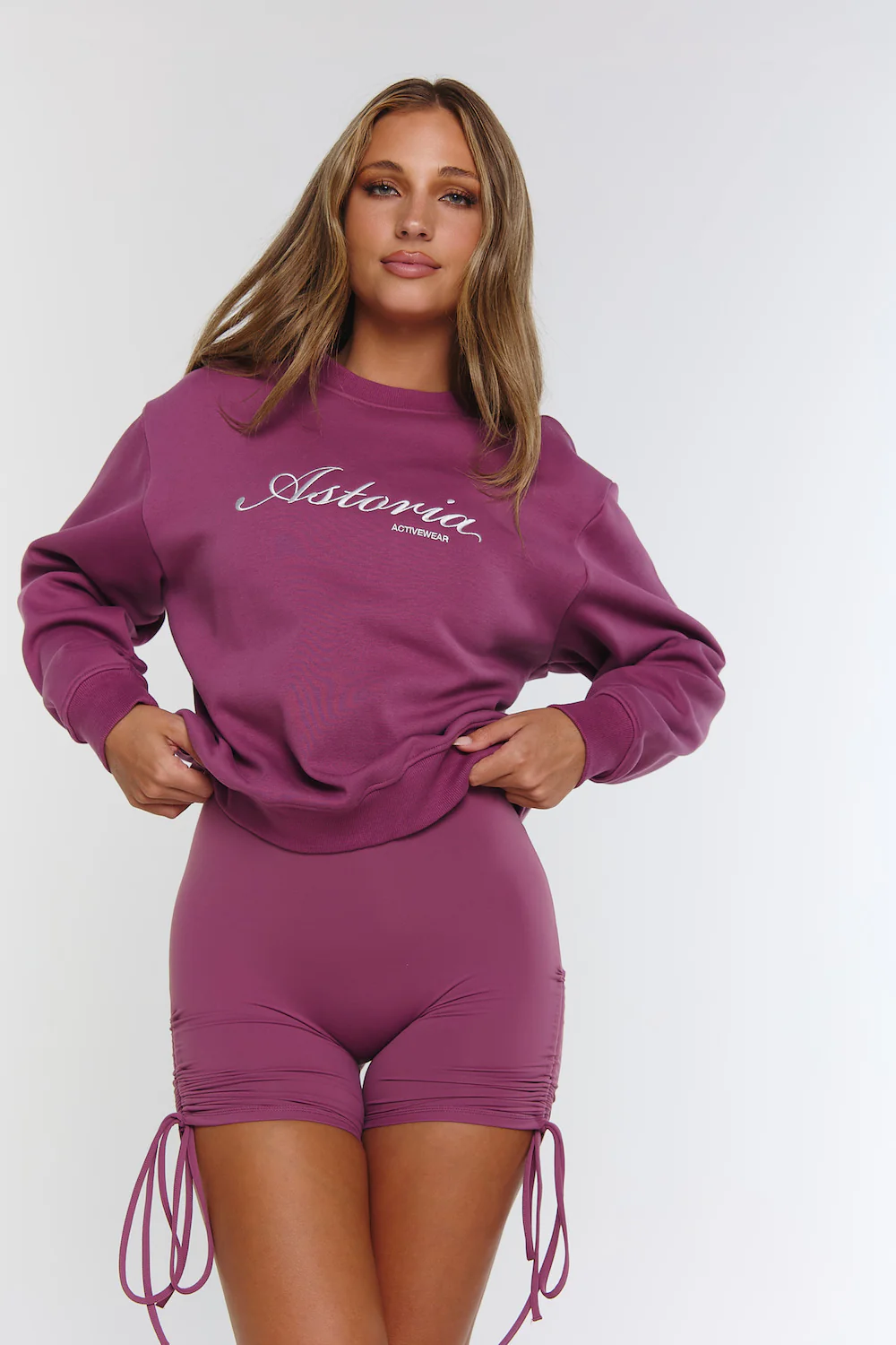 Astoria Airvíve Ruched Onesie - Sugarplum - Image 7
