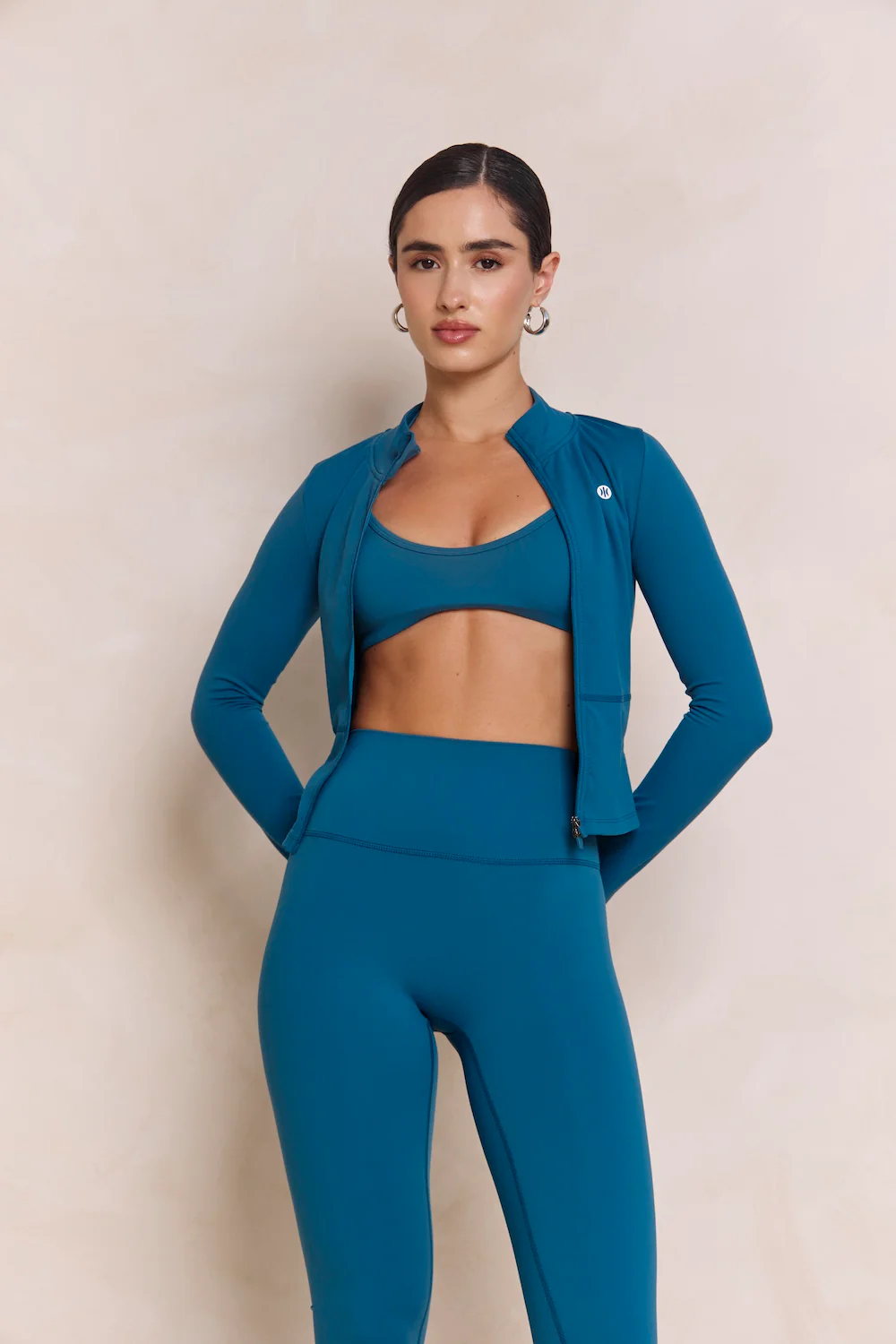 Astoria Airvíve Zip Up Jacket - Teal - Image 2
