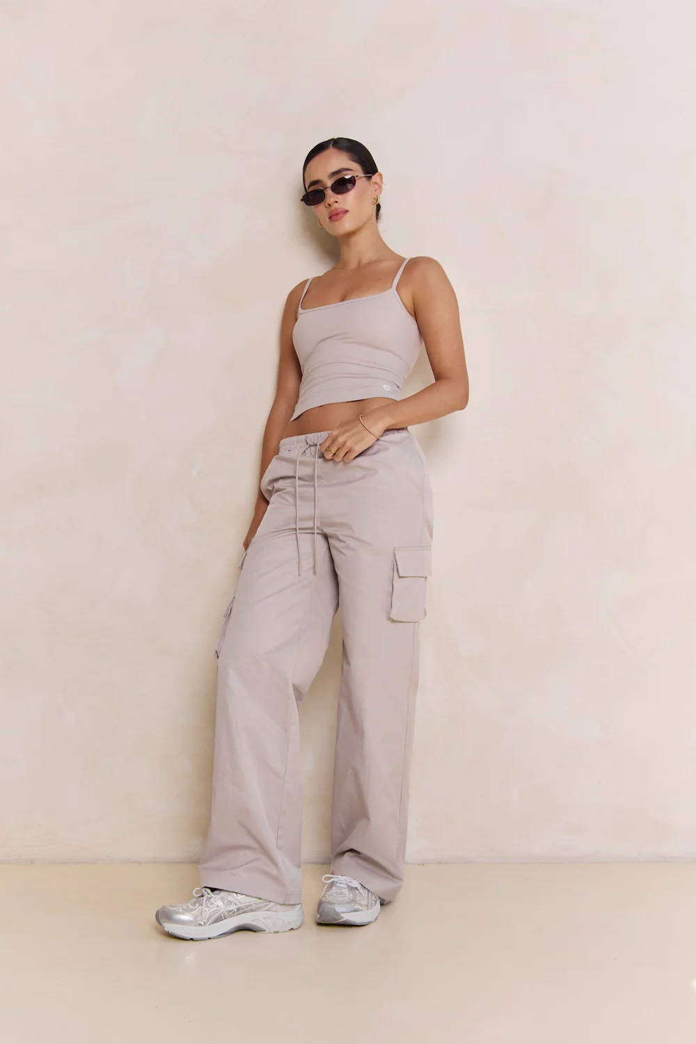Astoria Cargo Pant - Ash Grey - Image 6