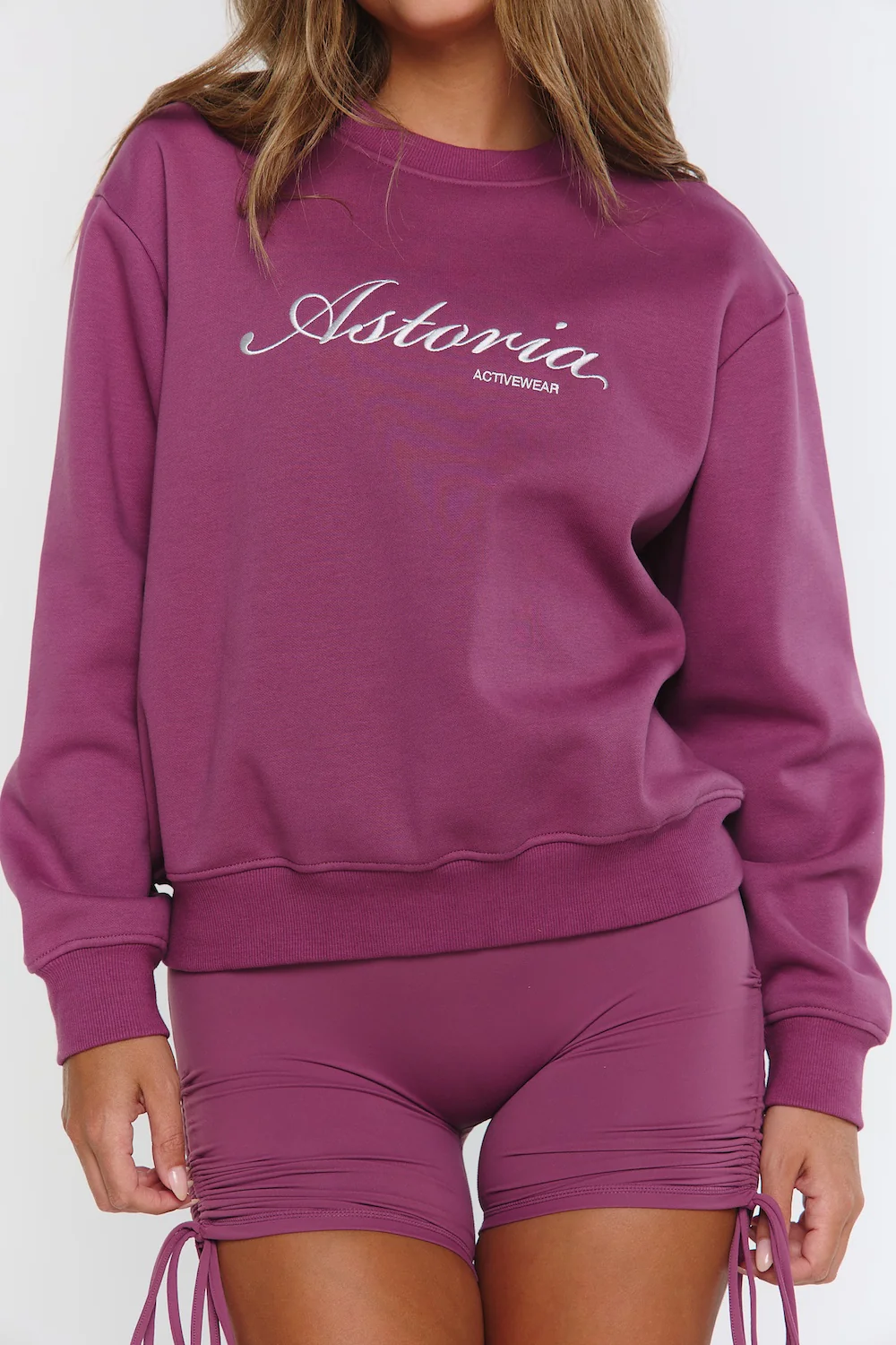 Astoria Crewneck Sweatshirt - Sugarplum - Image 6