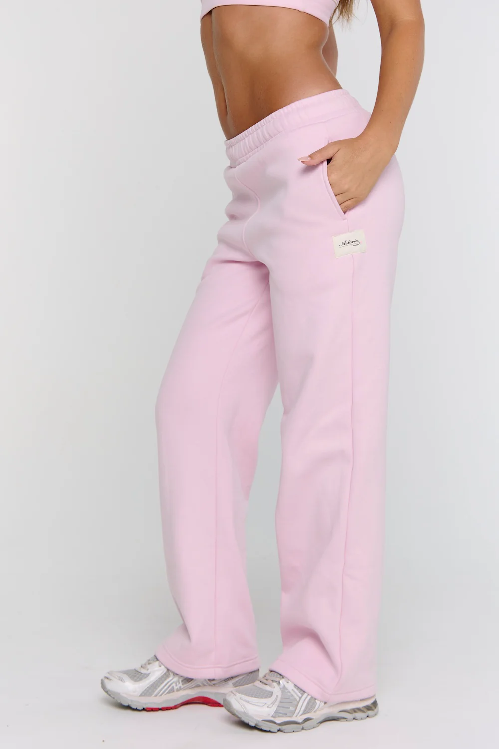 Astoria FormFleece Essential Sweatpant - Powder Pink - Image 3
