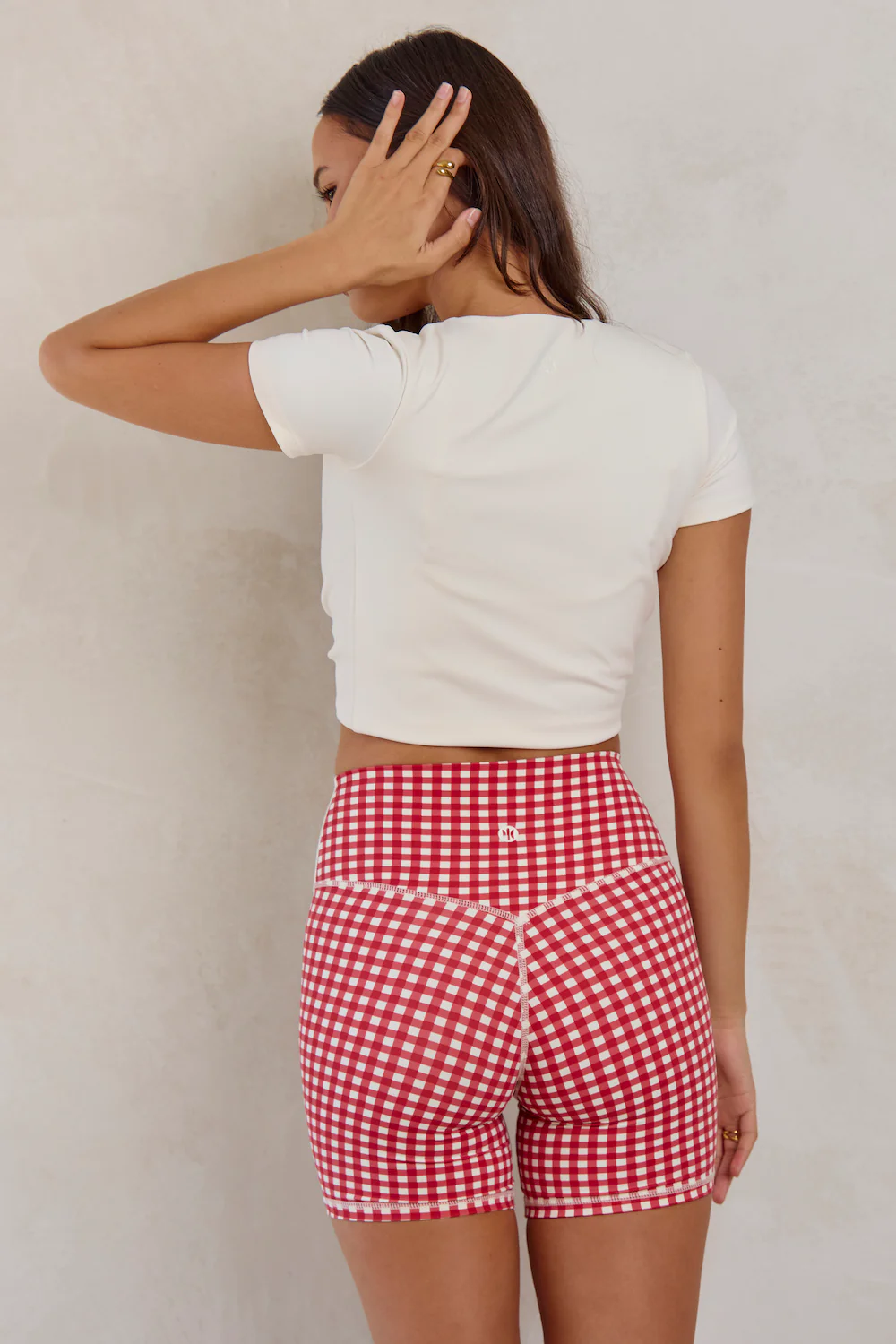 Astoria LIVE LUXE Wrap Quarter-Sleeve Crop - Cream - Image 6