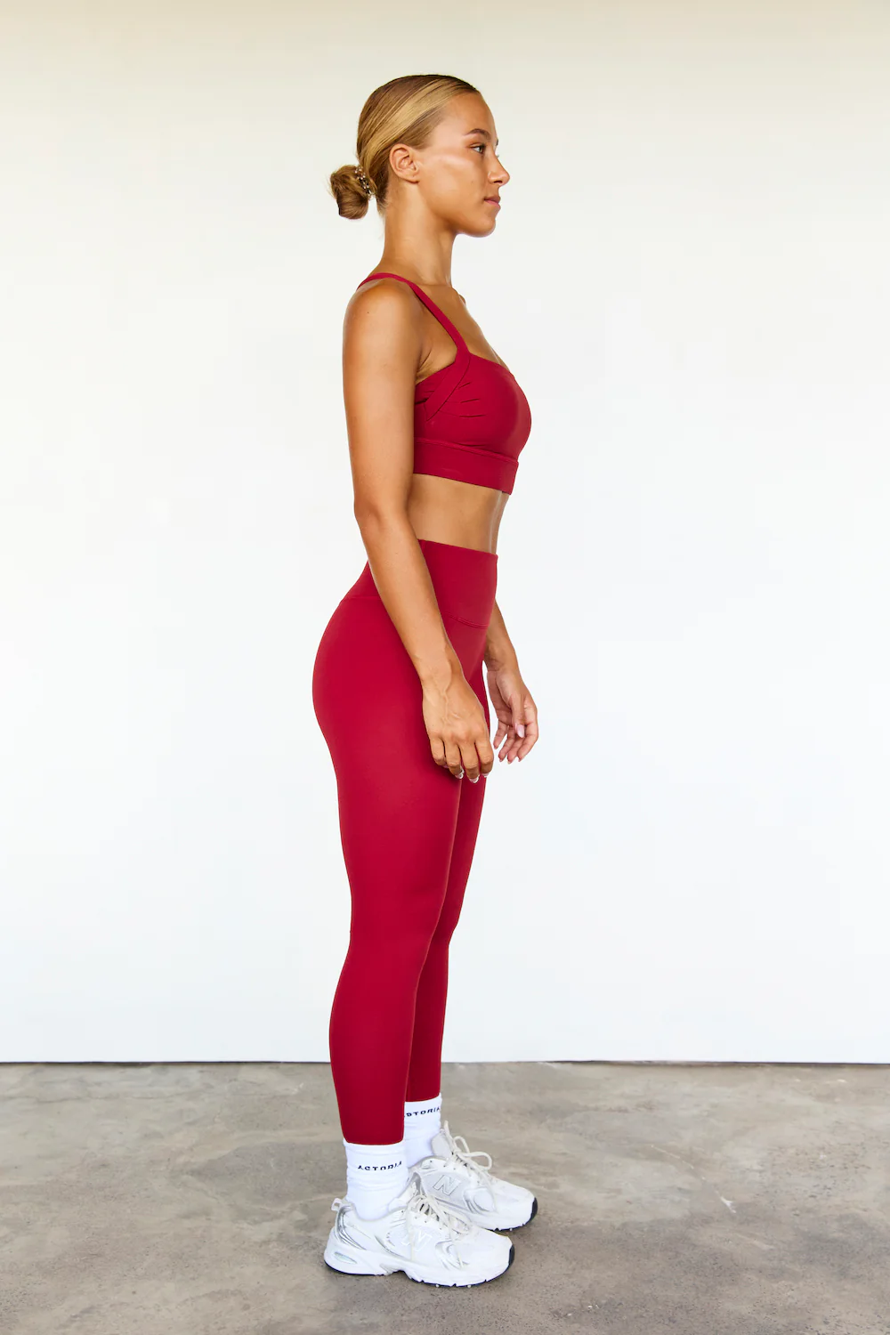 Astoria LUXE BALANCE Full Length Legging - Dark Cherry - Image 6