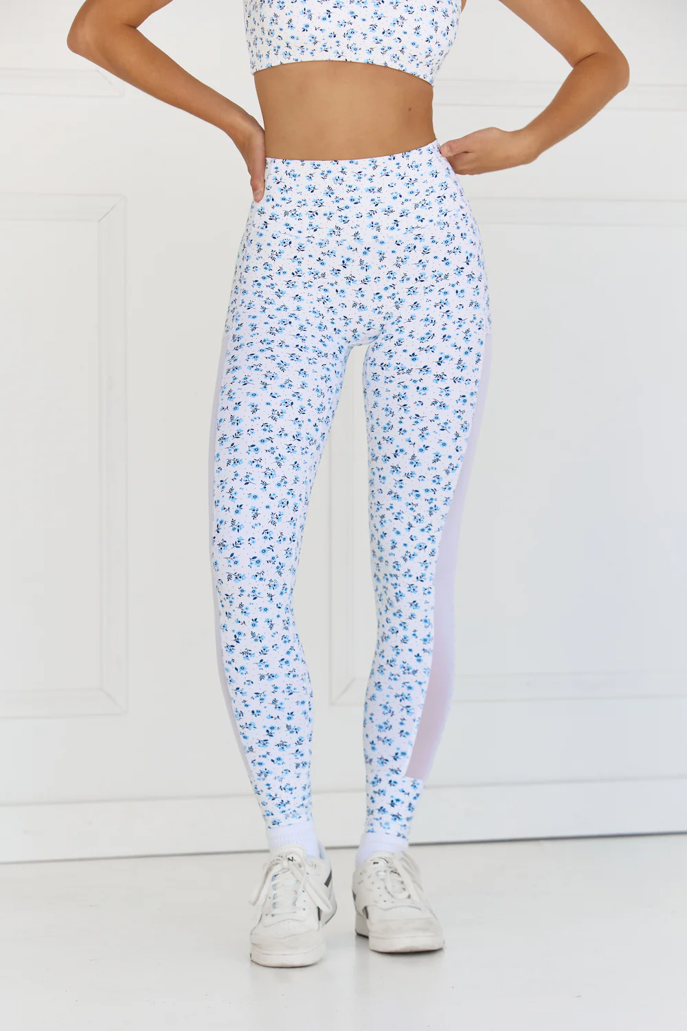 Astoria LUXE BALANCE Full Length Mesh Legging - Poppy - Image 4