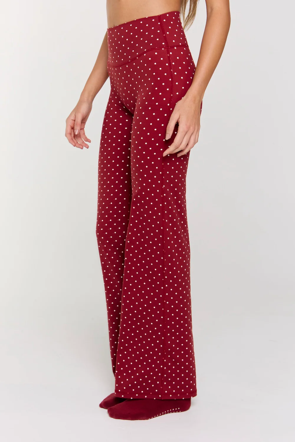 Astoria LUXE BALANCE Straight Legging - Merlot Polka - Image 3