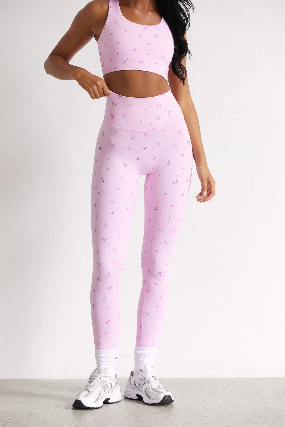 Astoria LUXE BLOSSOM Sports Crop - Cherry - Image 2