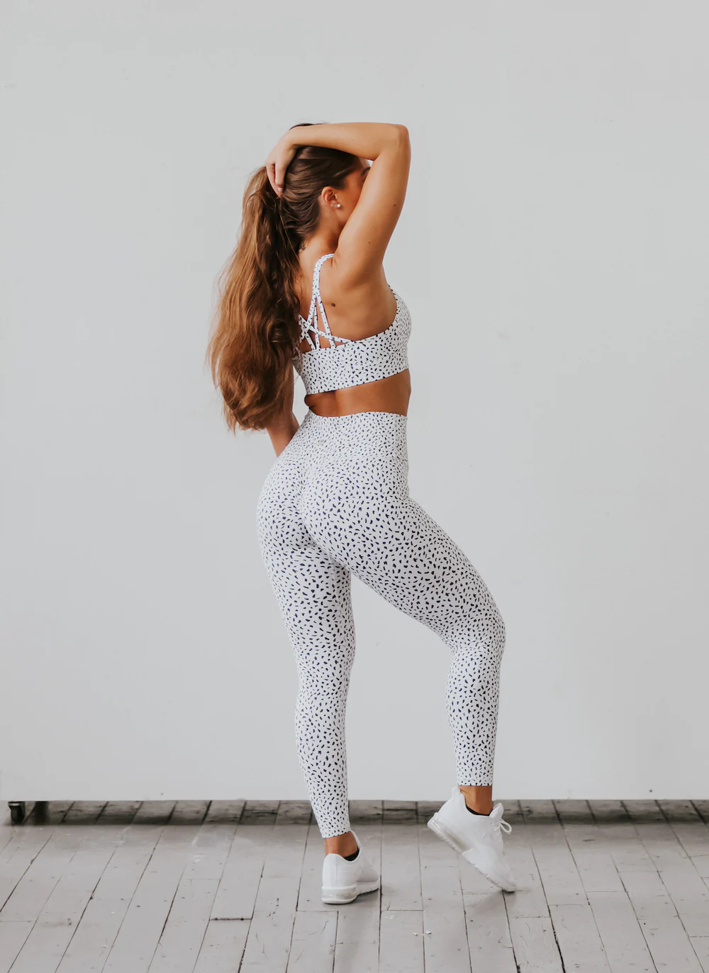 Astoria LUXE IGNITE Sports Bra - White Speckle - Image 4