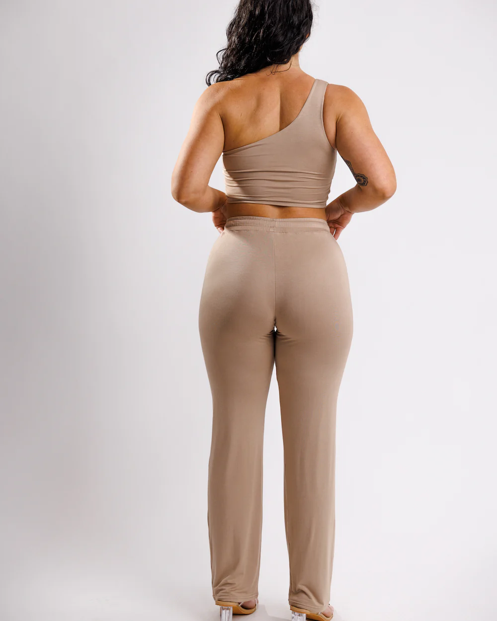 Astoria LUXE Lounge Pant - Beige - Image 5