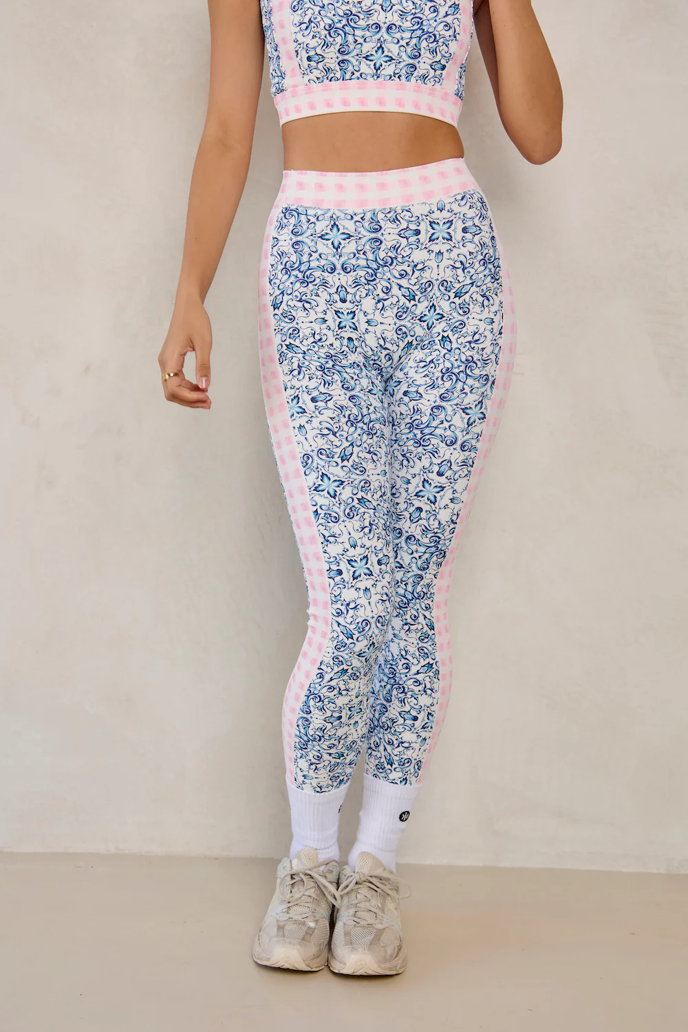 Astoria Seamless Ribbed Legging - Porceflora